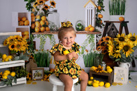 Lemon and Sunflowers